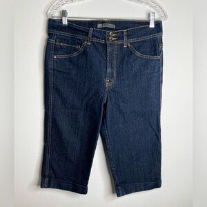 Nine West Denim Jean Bermuda Shorts Women's Blue Size 10